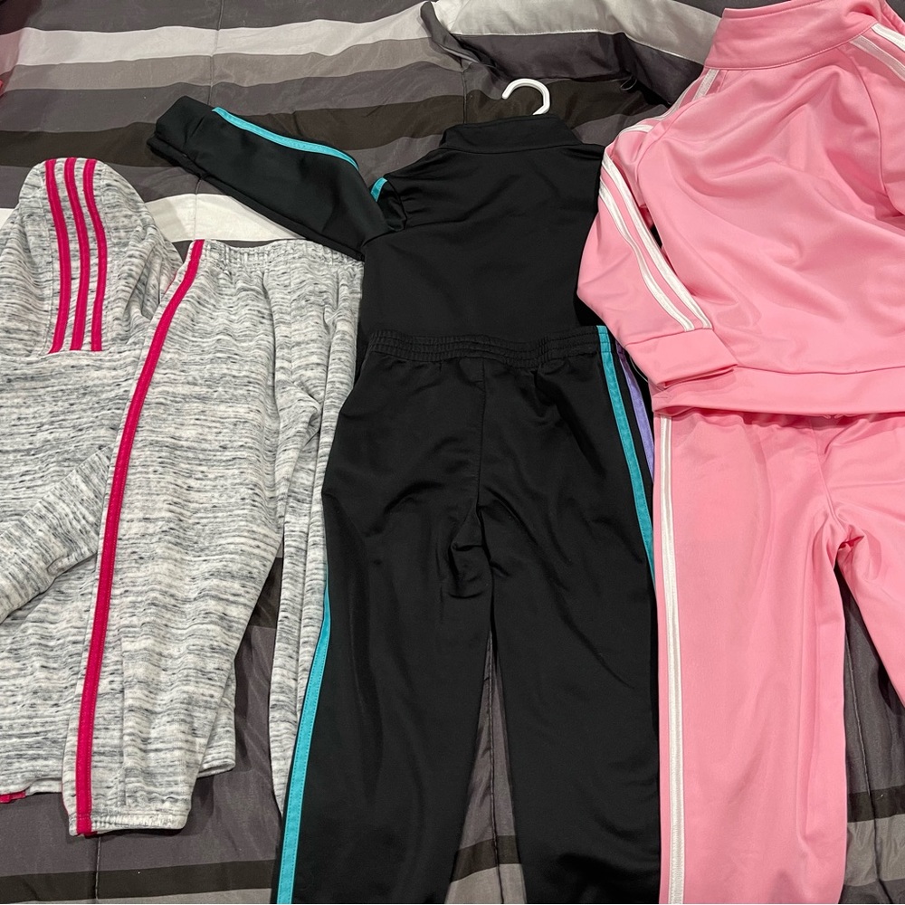 5T Adidas Girl Jumpsuit Bundle $50